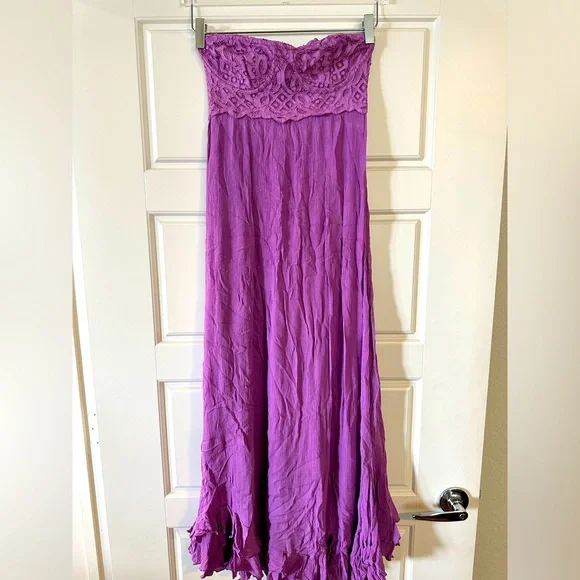 FP Movement by Free People | Dresses | Free People Purple Lace Dress |  Poshmark